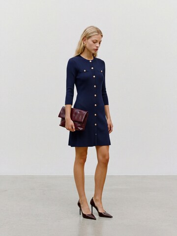 Robes en maille VERO MODA en bleu