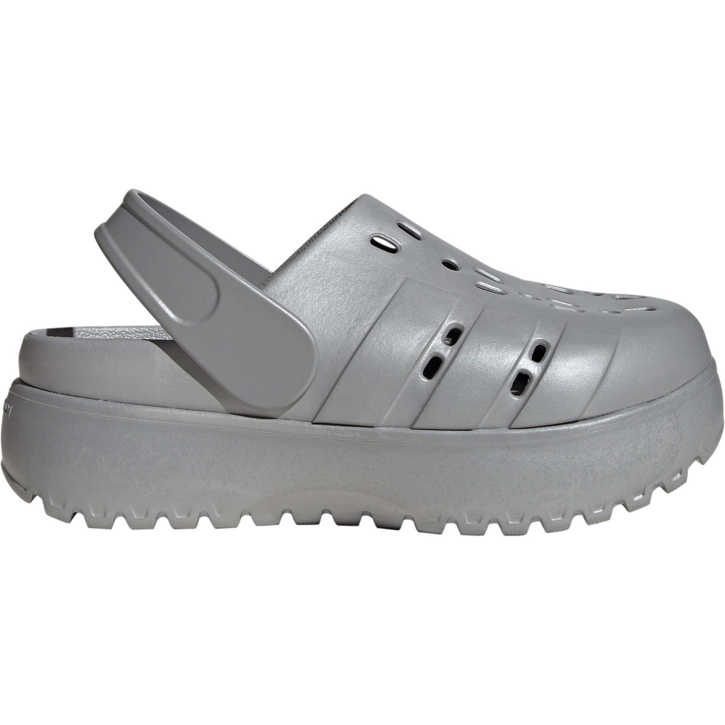 ADIDAS SPORTSWEAR Beach & Pool Shoes 'Adilette' in Silver