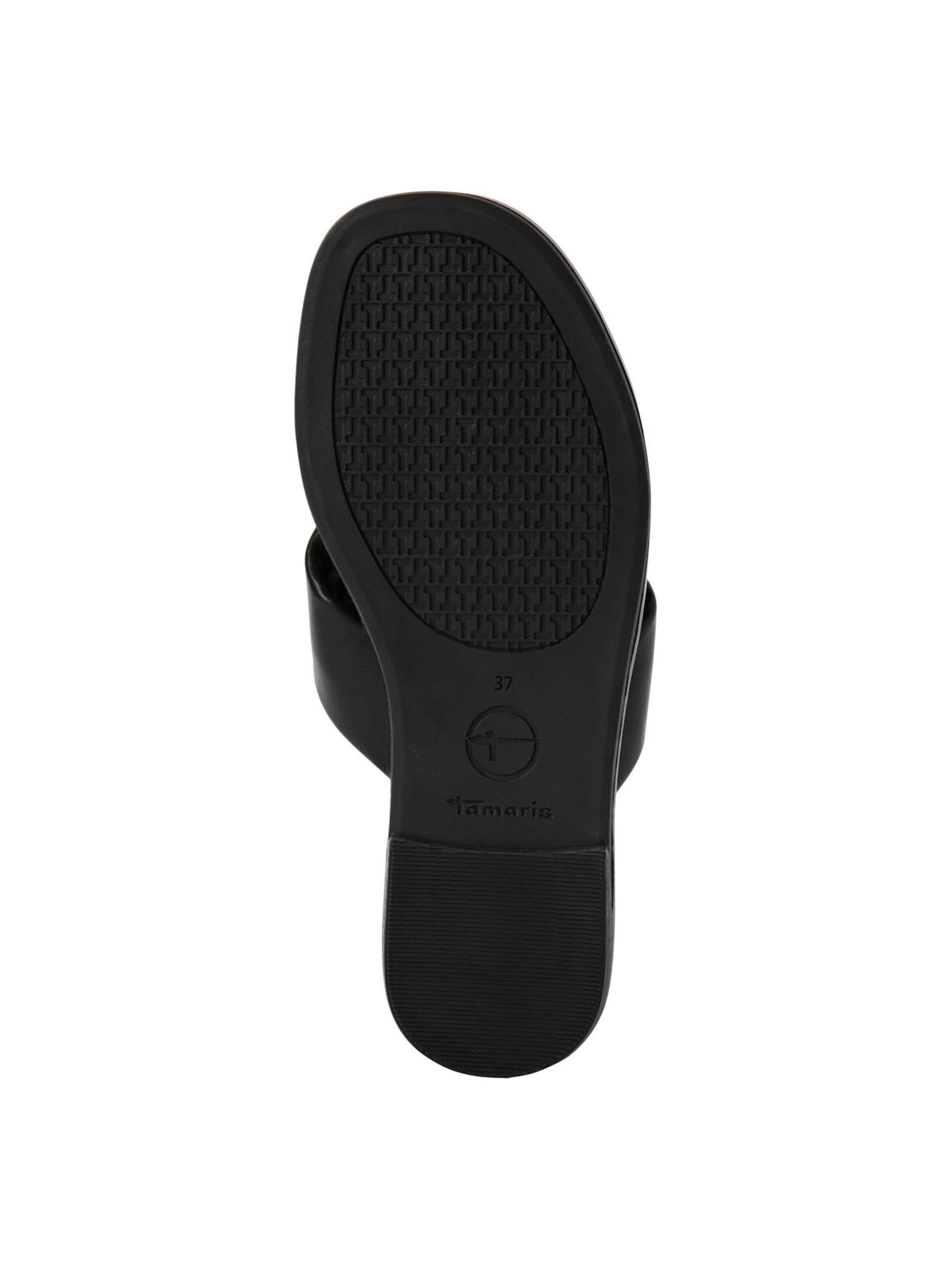 Mule Tamaris en noir