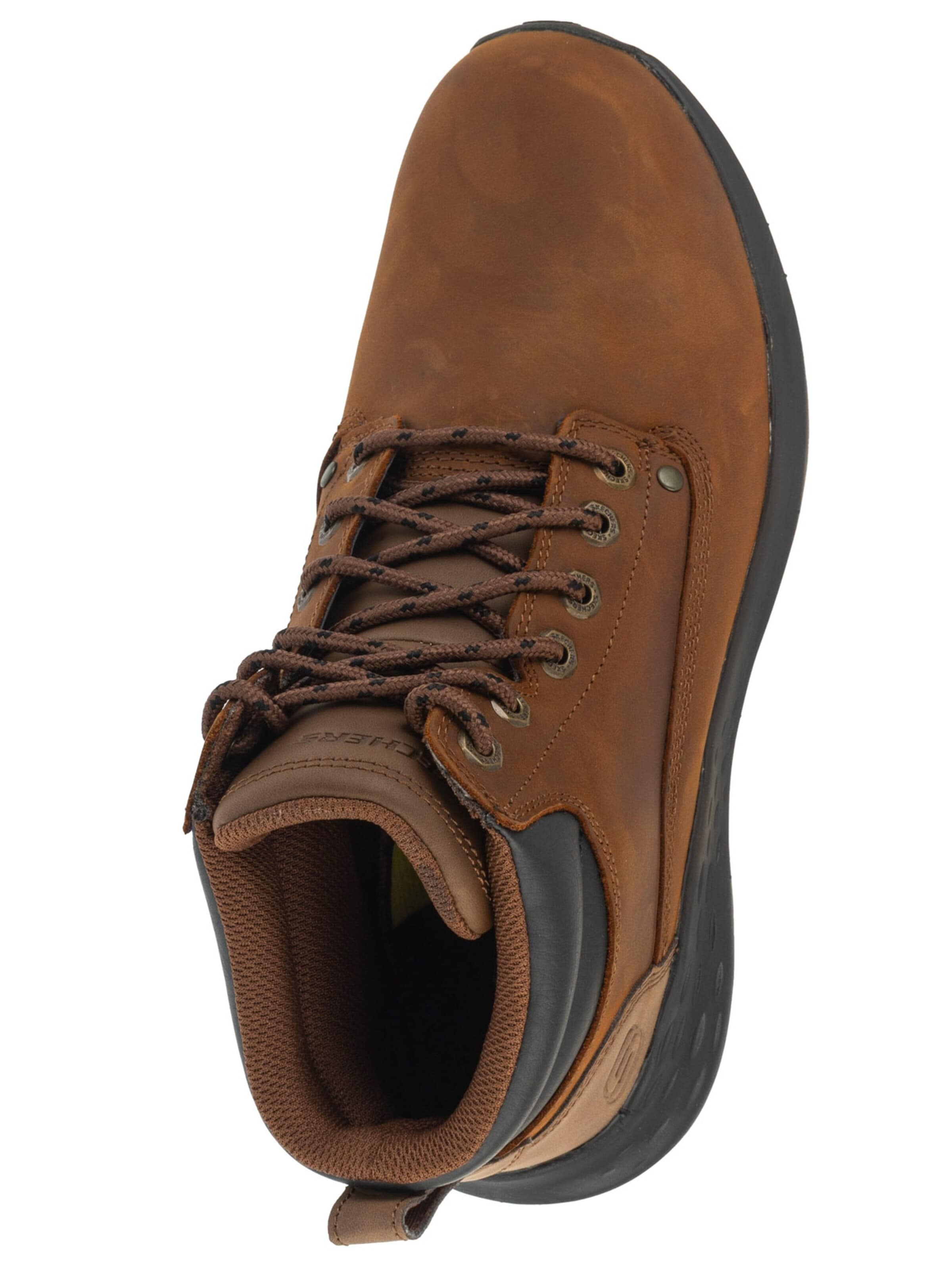 SKECHERS Veterboots in Bruin