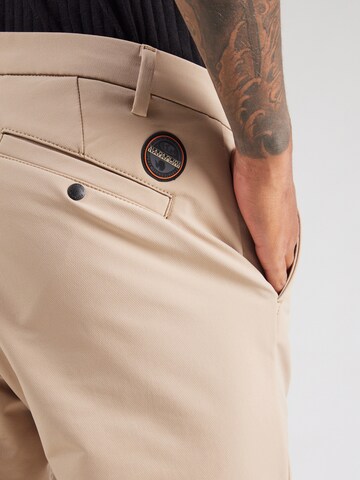 NAPAPIJRI Regular Hose 'M-DEASE' in Beige