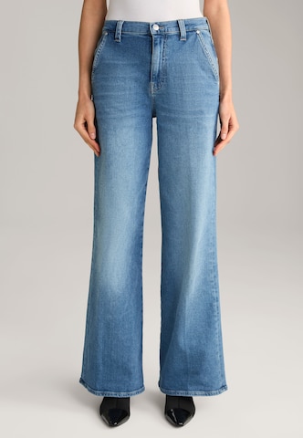 JOOP! Wide leg Jeans 'Evi' in Blauw: voorkant