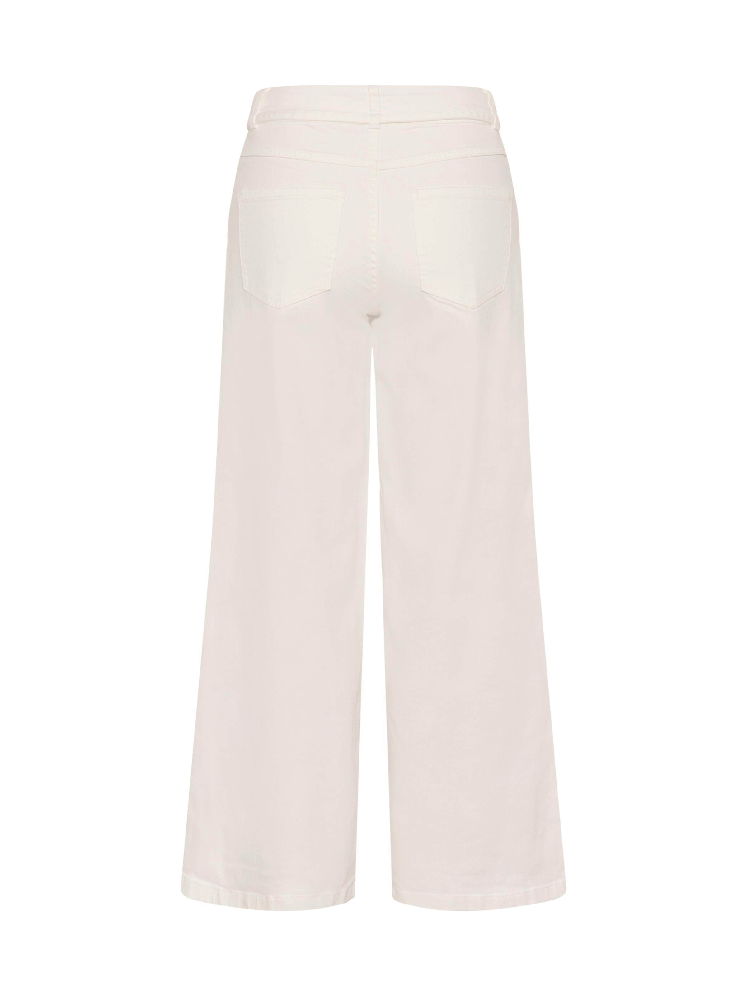 CULTURE Tapered Jeans 'CUTali Ami' i hvid