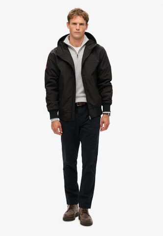 Geacă de primăvară-toamnă de la Superdry pe negru
