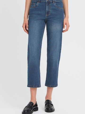 Oxmo Loosefit Jeans ' OXHELLE MOM JEANS ' in Blauw