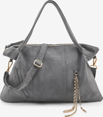 Sac bandoulière 'Velvet Wild' FREDsBRUDER en gris : devant