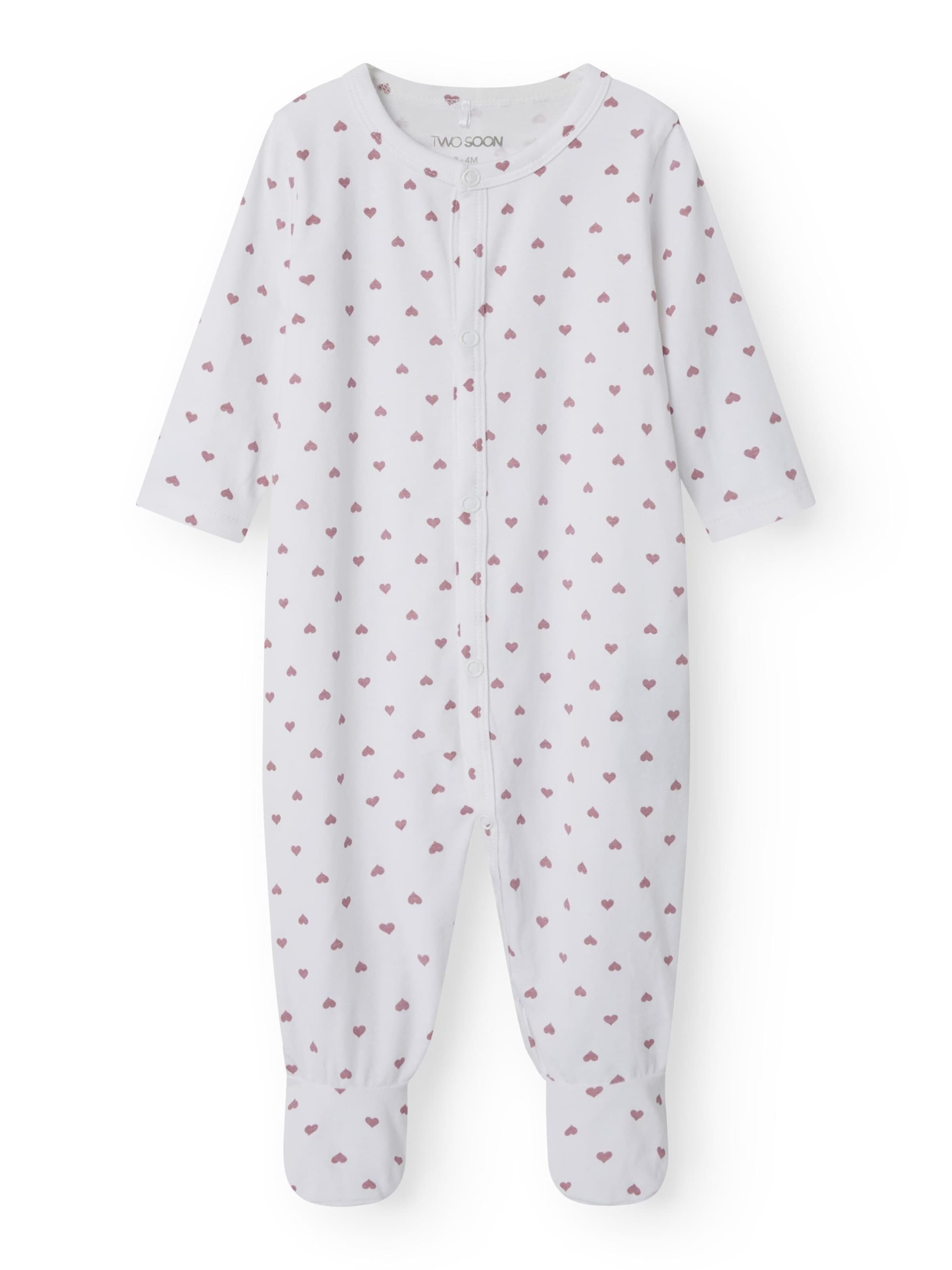 TWO SOON Schlafanzug in Mischfarben