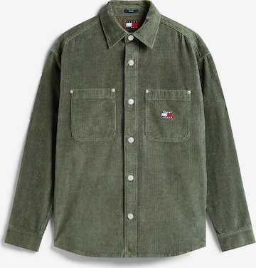 Chemise Tommy Jeans en vert : devant