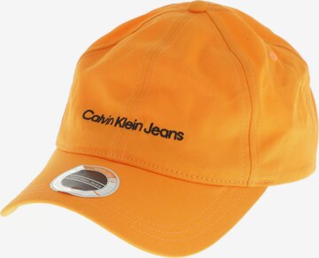 Calvin Klein Jeans Hat & Cap in One size in Orange: front