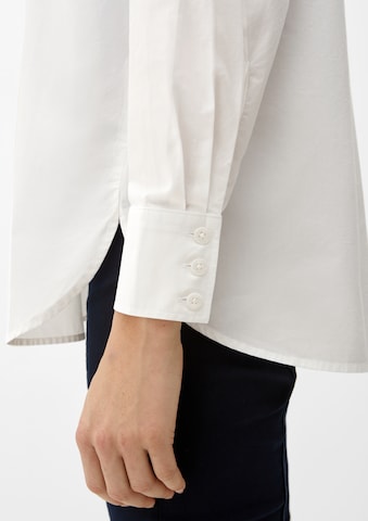 Camicia da donna di QS in bianco