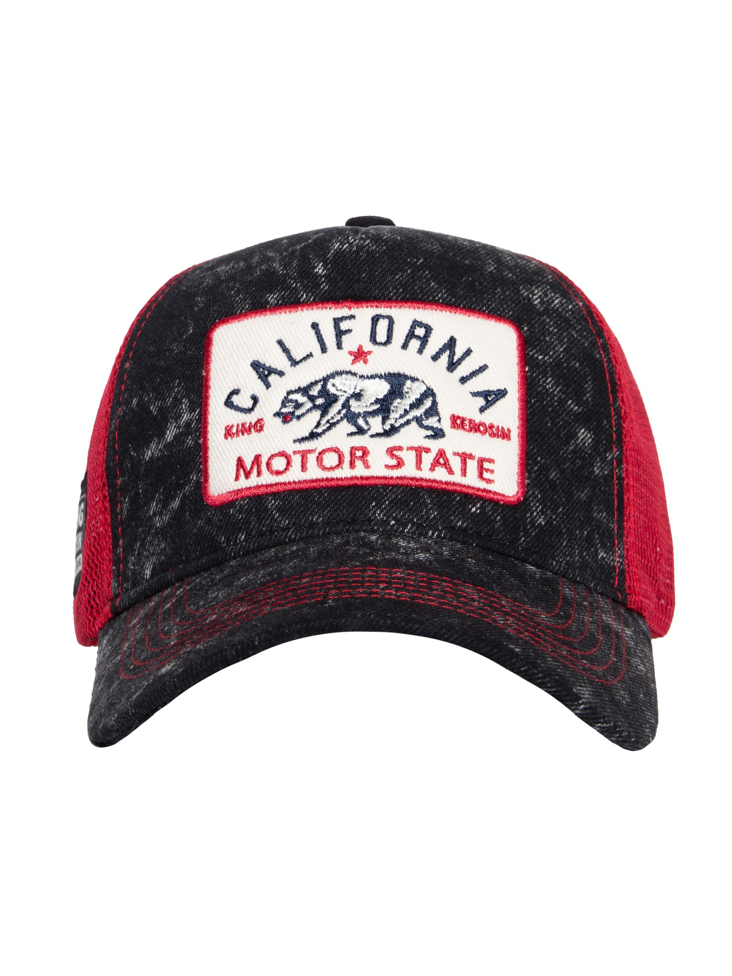 King Kerosin Cap 'California' in Black