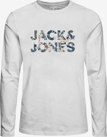Jack & Jones Junior - Camiseta en blanco: frente