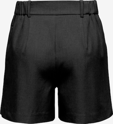 ONLY Voľný strih Plisované nohavice 'LINDA' - Čierna