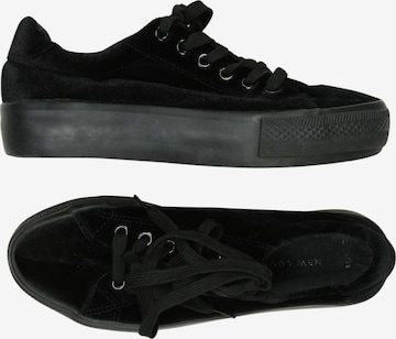 NEW LOOK Sneaker 36 in Schwarz: Vorderseite