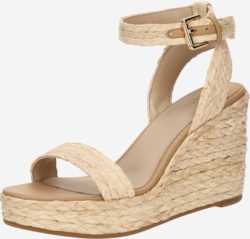 Lauren Ralph Lauren Sandaalit 'HILARIE' värissä beige: etupuoli