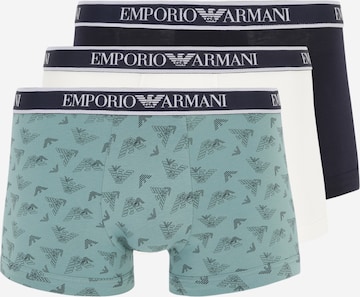 Boxers Emporio Armani en bleu : devant