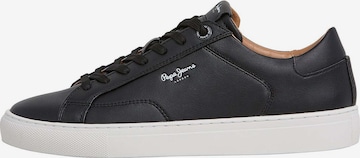 Pepe Jeans Platform trainers 'Joe' in Black: front