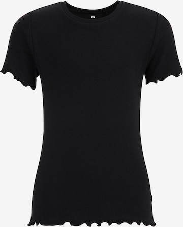 WE Fashion Футболка в Черный: спереди