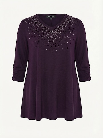 Stil Diva Blouse in Lila