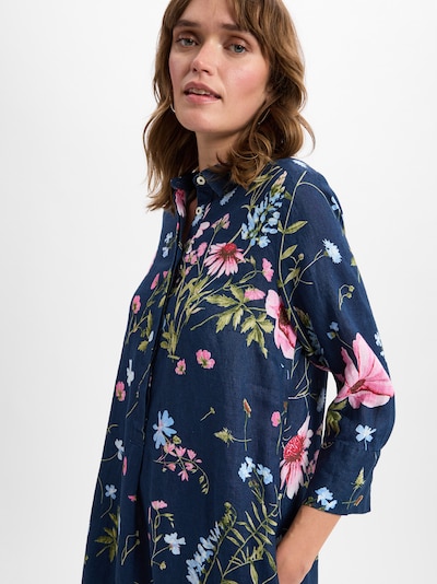 apriori Jurk in de kleur Marine / Lichtblauw / Olijfgroen / Lichtroze, Productweergave