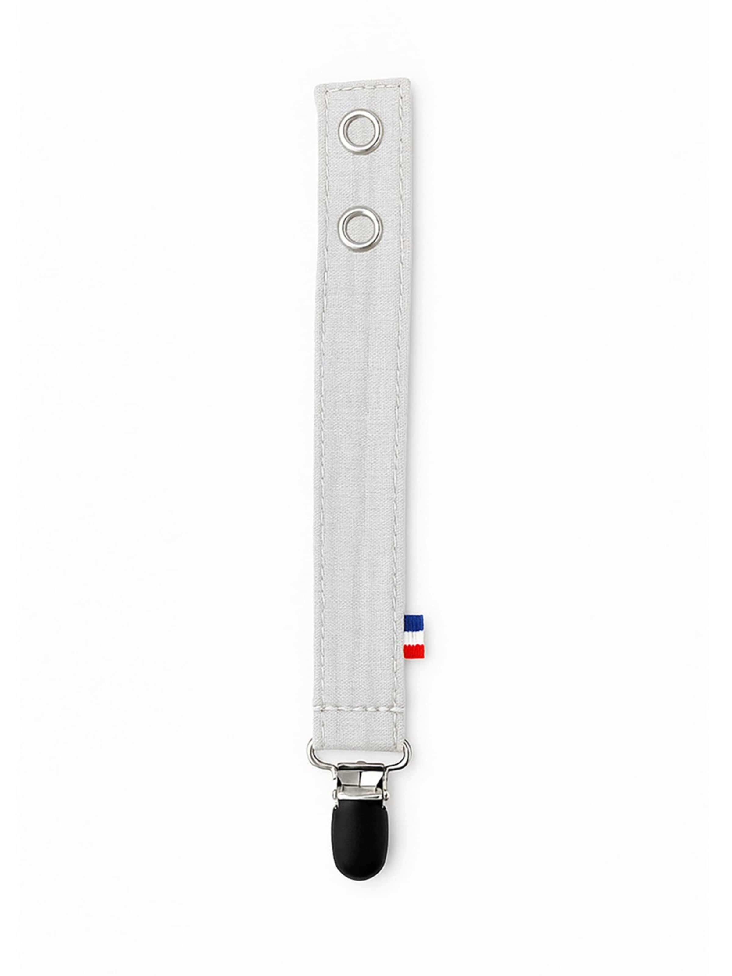PAPATE - Joyería 'Pacifier' en blanco: frente