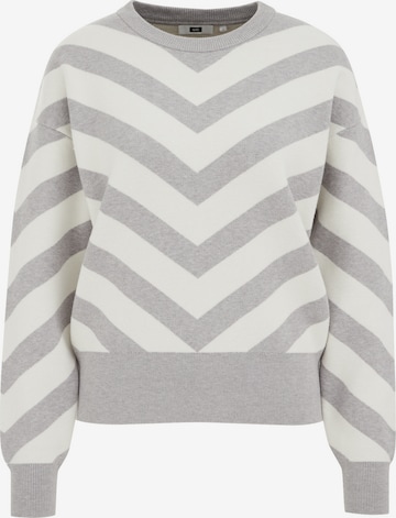 balta WE Fashion Megztinis: priekis