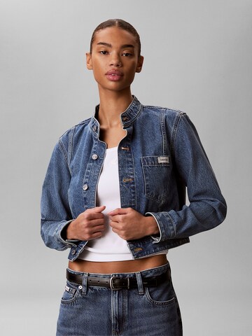 Calvin Klein Jeans Jacke in Blau: Vorderseite