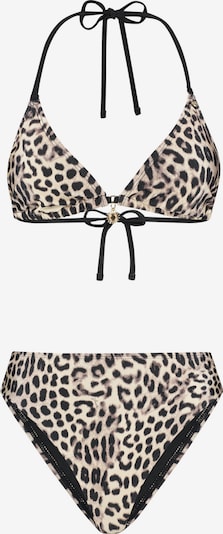 Shiwi Bikini 'Liz' koossa XS värissä ecru / ruskea / musta, Tuotenäkymä