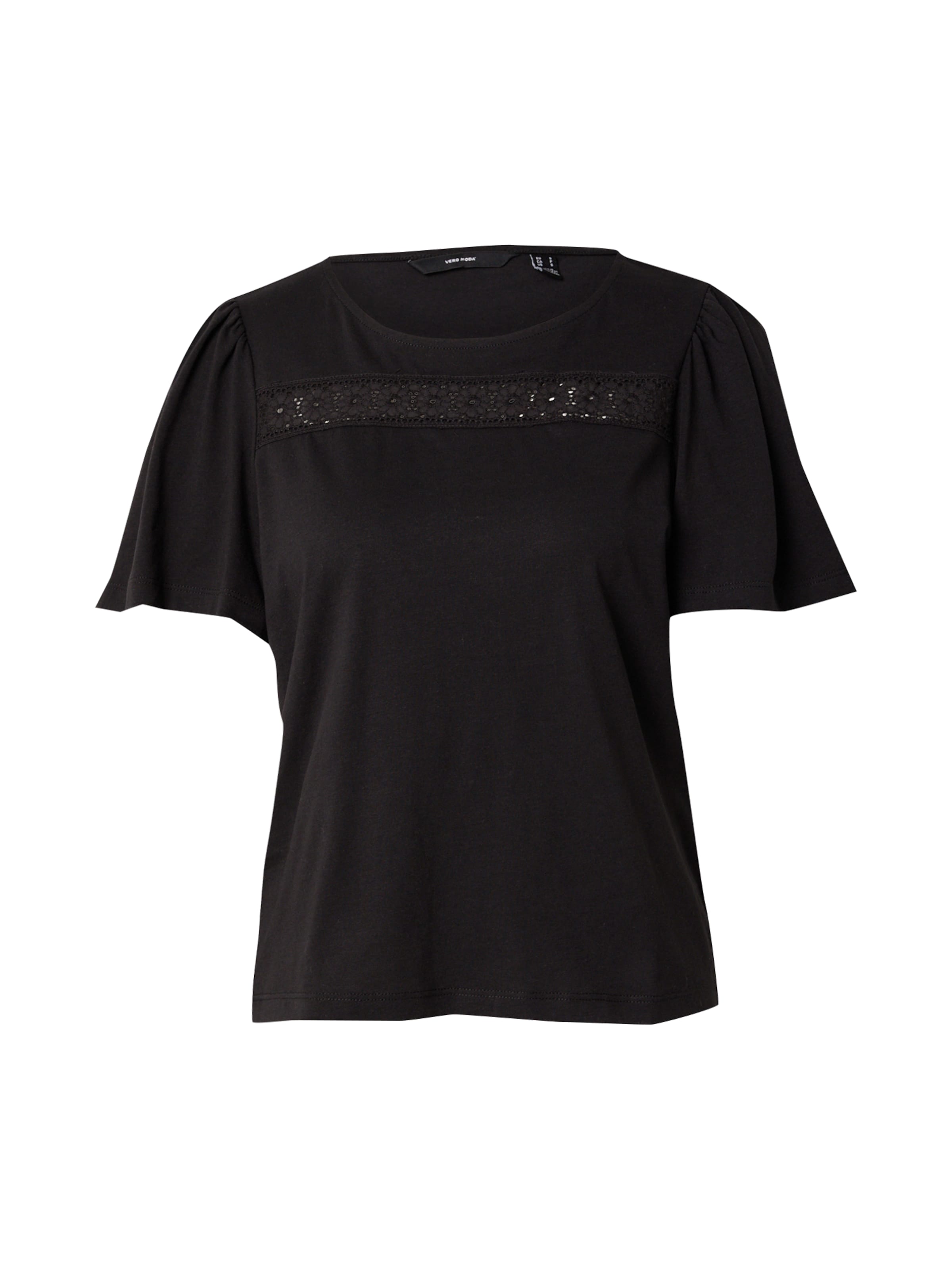 VERO MODA - Camiseta en negro: frente