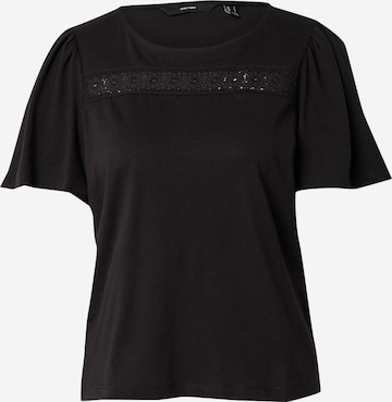 VERO MODAMajica - crna boja: prednji dio