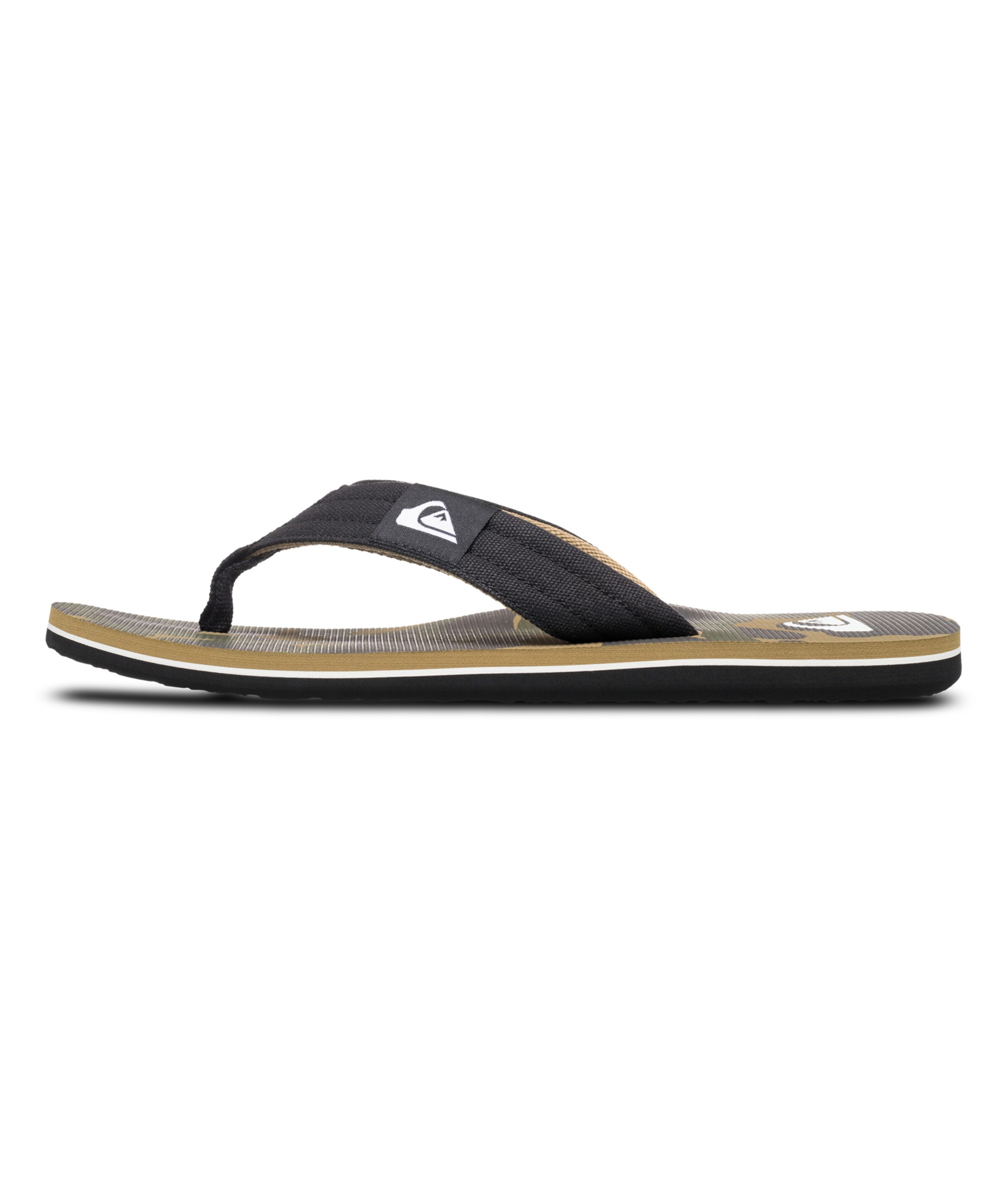 QUIKSILVER T-Bar Sandals 'Molokai Layback' in Grey: front