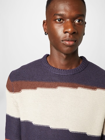 Pull-over 'Pau' Only & Sons en bleu