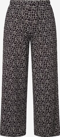 Pantalon Ulla Popken en noir : devant