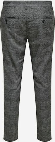 Only & Sons Regular Chino Pants in Grey