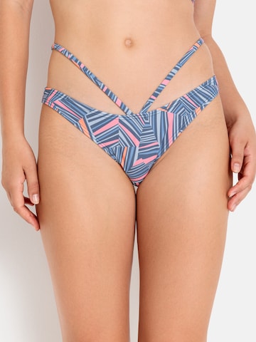 LSCN by LASCANA Bikinibroek 'Lisa' in Blauw: voorkant