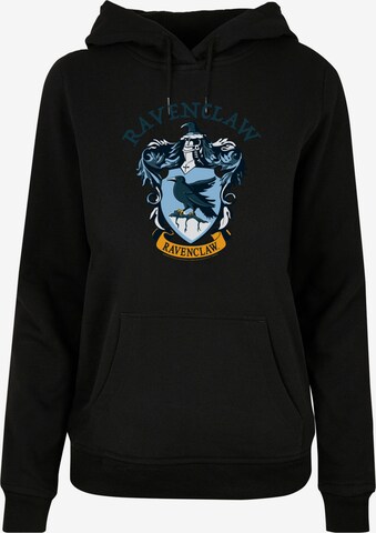 Felpa 'Harry Potter Ravenclaw Crest' di F4NT4STIC in nero: frontale