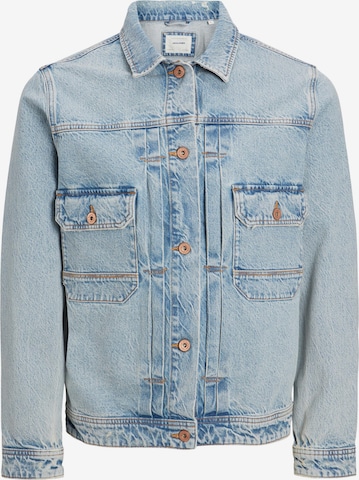 Veste mi-saison 'KEVIN' JACK & JONES en bleu : devant