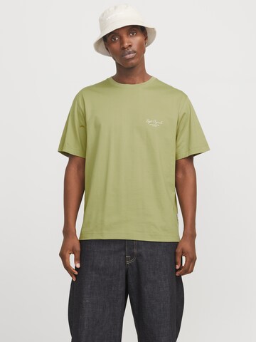 Maglietta 'JORIslington' di JACK & JONES in verde: frontale