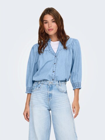 ONLY Blouse 'ONLRAYA' in Blue