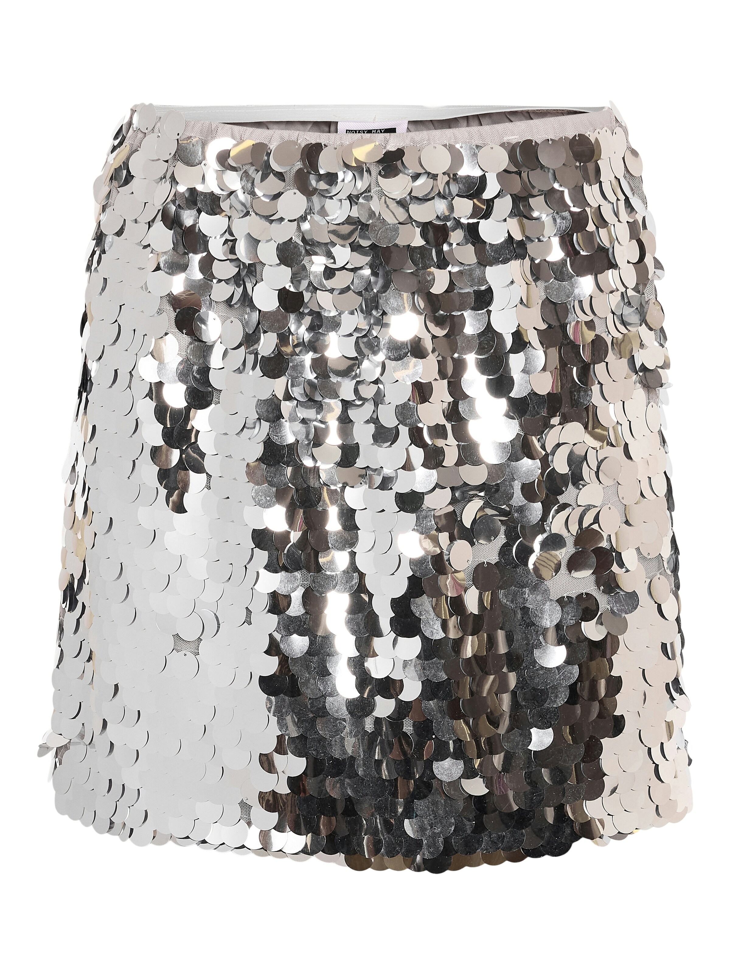 Noisy may Skirt 'NMSMILA' in Silver: front