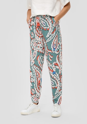 Regular Pantalon s.Oliver en vert : devant