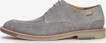 Floris van Bommel Veterschoen 'De Lexer 01' in Grijs: voorkant