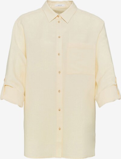 OPUS Bluse 'Florela' in pastellgelb, Produktansicht