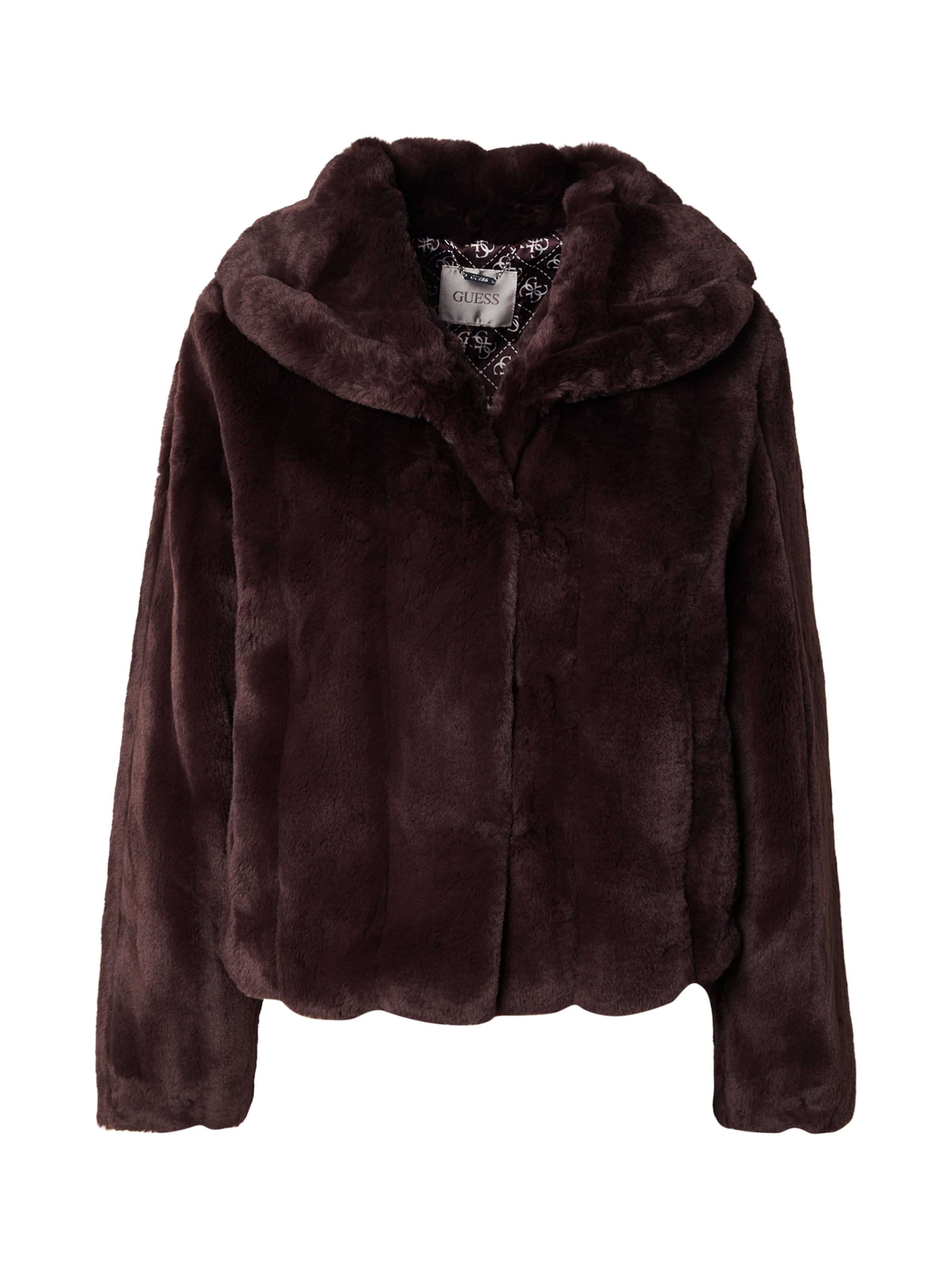 GUESS Jacke 'NEW SOPHY' in Braun: Vorderseite