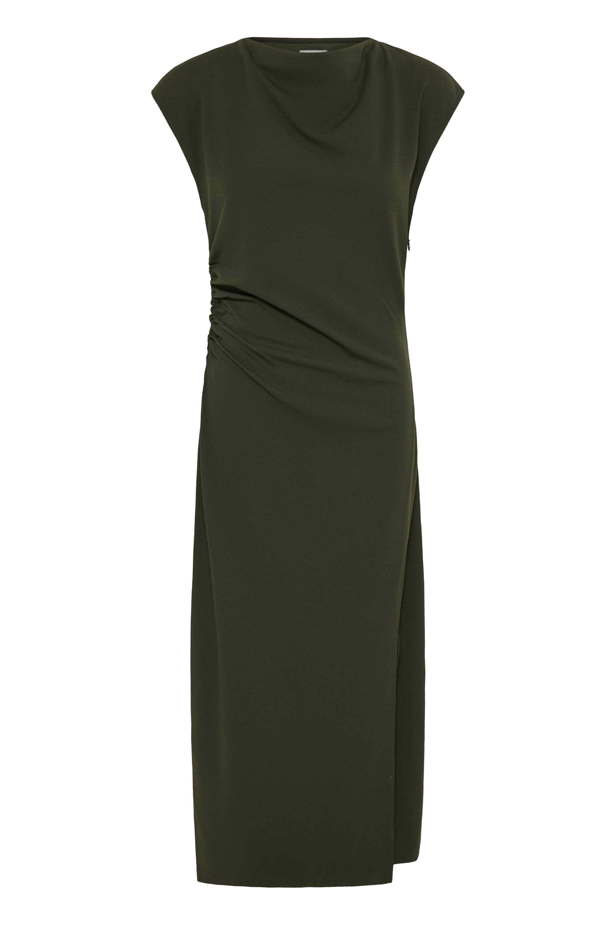 ICHI - Vestido 'IHKATINE' em verde: frente