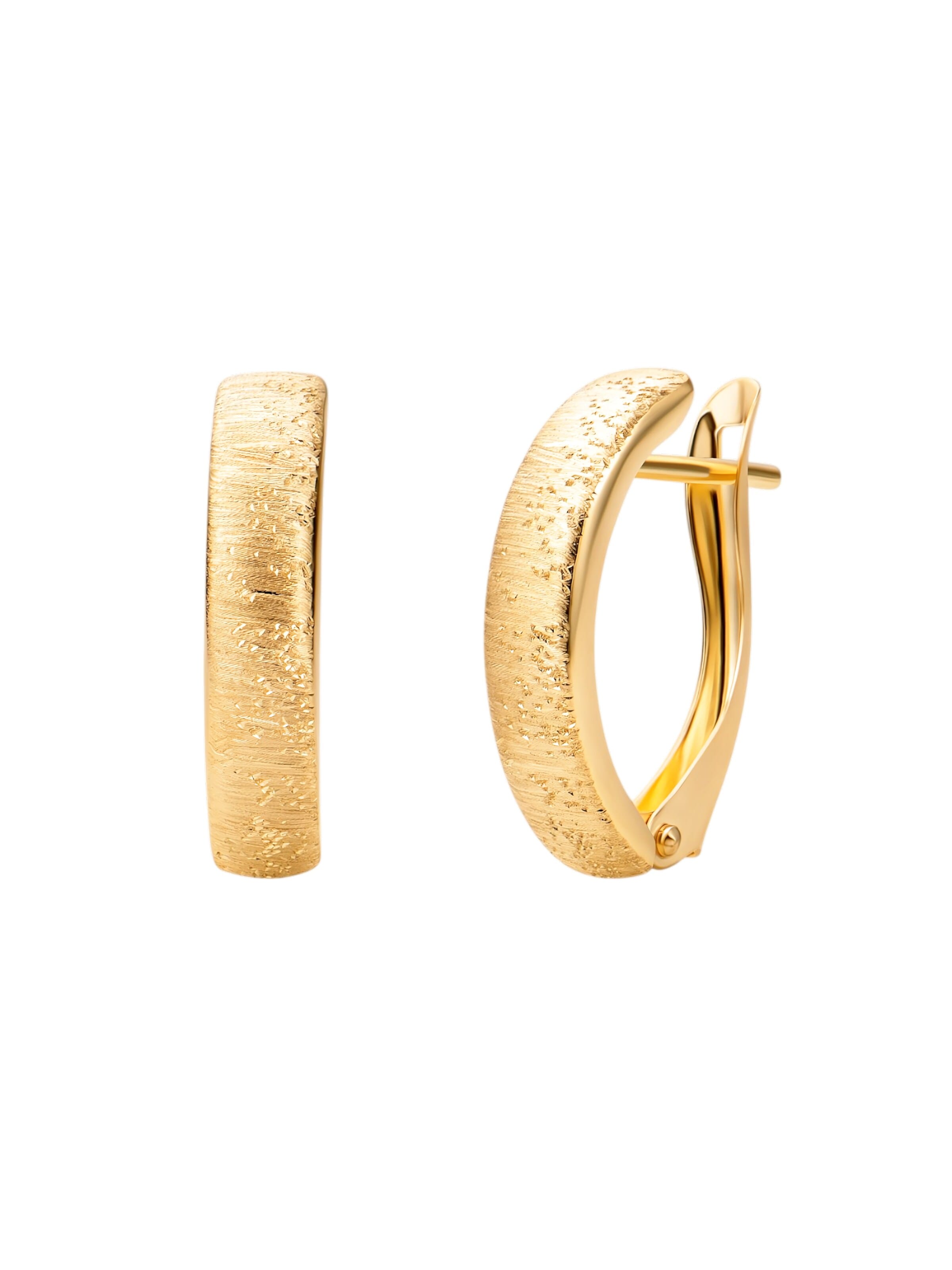 Vanlere - Pendientes en oro: frente