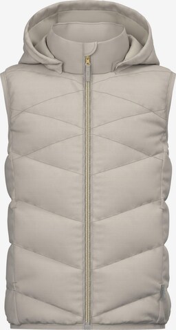 Gilet 'MEMPHIS' NAME IT en beige : devant