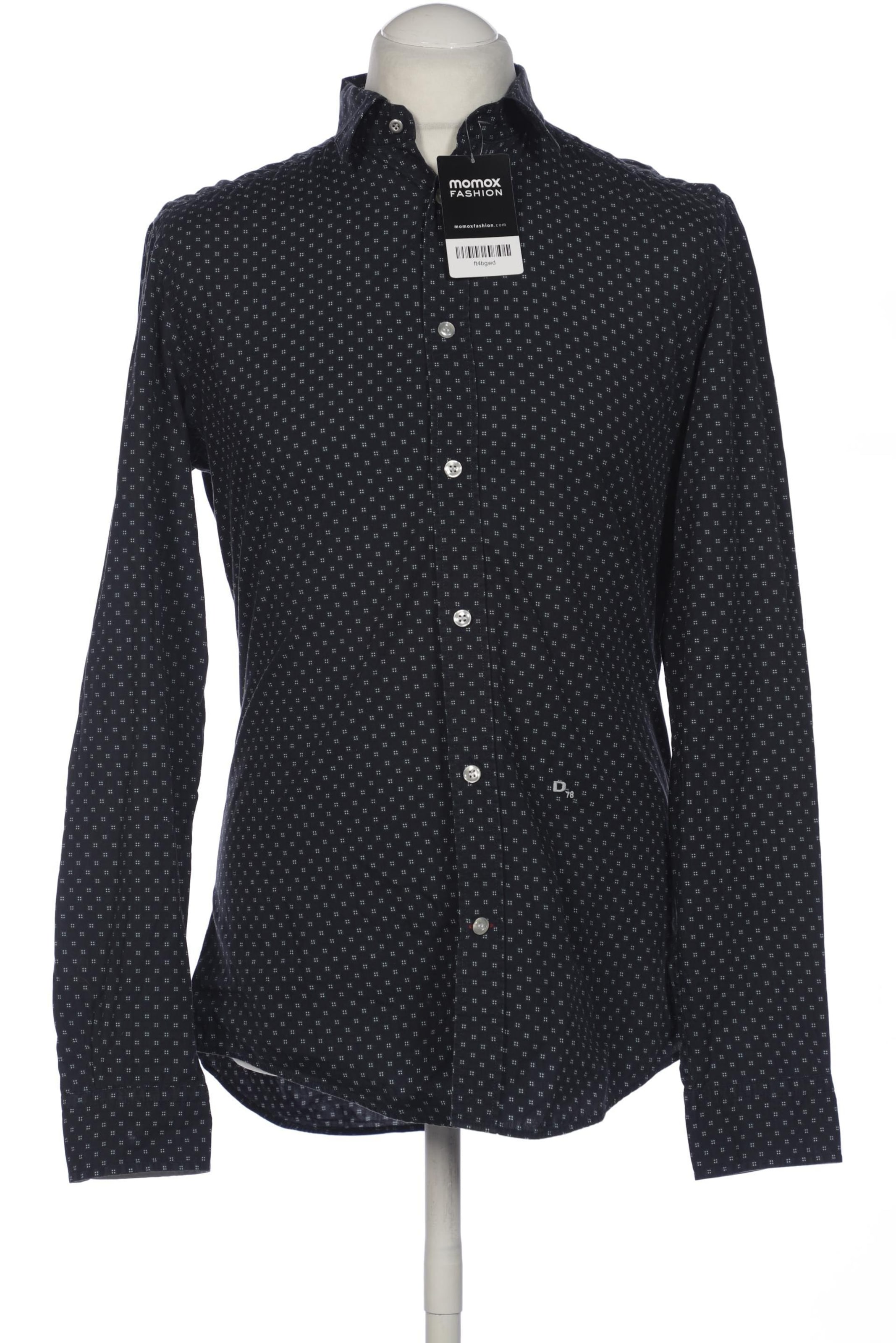 DIESEL Hemd L in Blau: Vorderseite