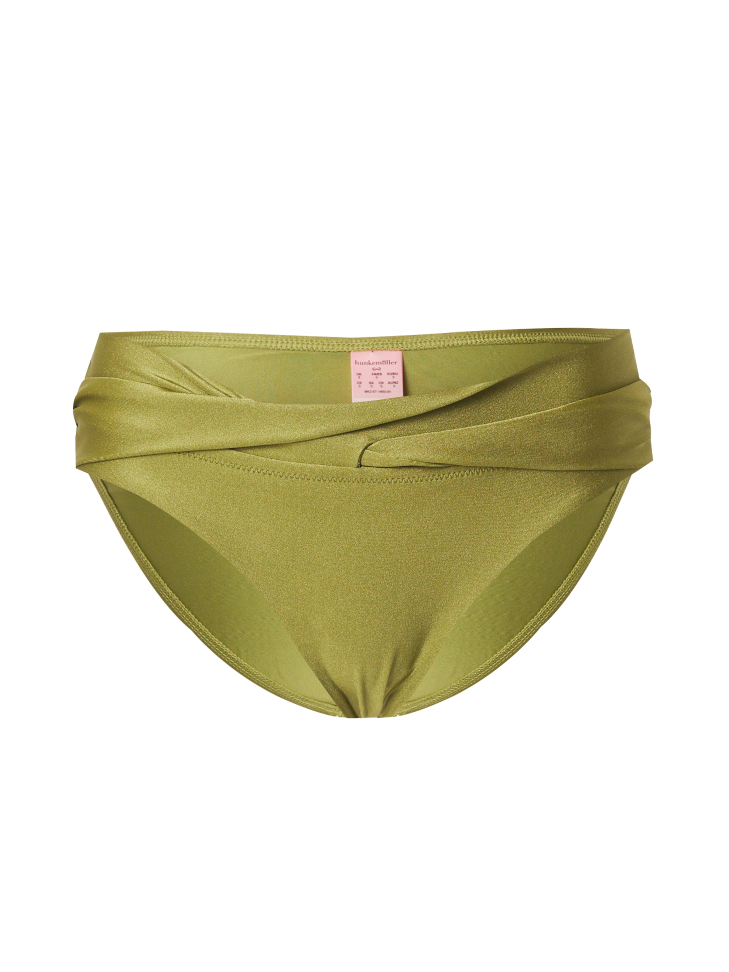 Slip bikini 'Holbox Rio' di Hunkemöller in verde: frontale