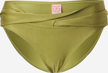 HunkemöllerBikini donji dio 'Holbox Rio' - zelena boja: prednji dio